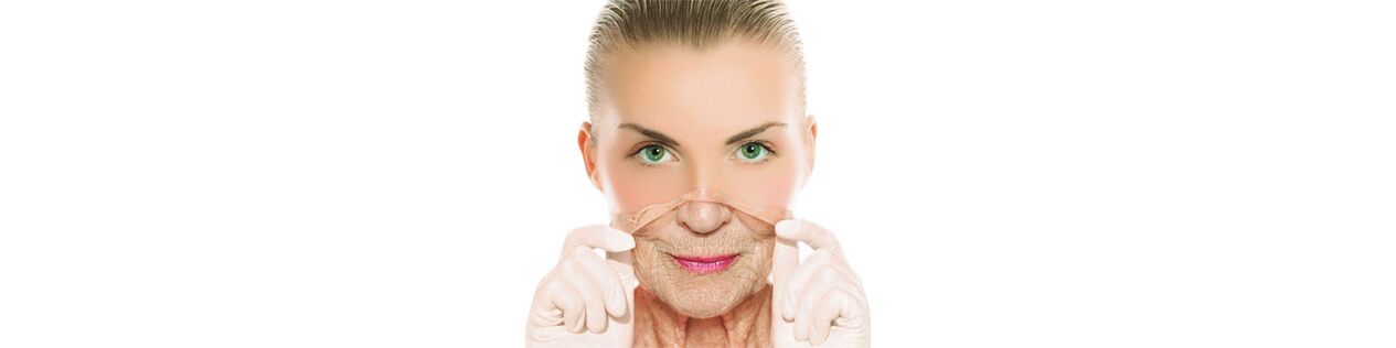Proces omladenia pokožky tváre a tela